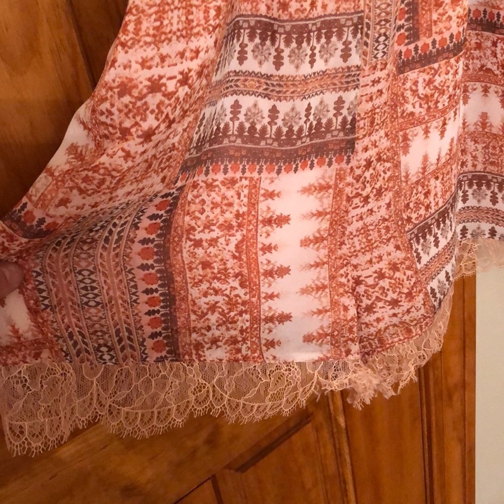 Bcbg Generation Pattered Patchwork Romper - image 2